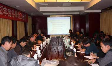 2013年度冬季工程人員培訓工作圓滿完成