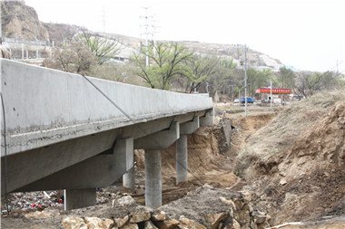 G307吳綏路改建工程施工進展順利