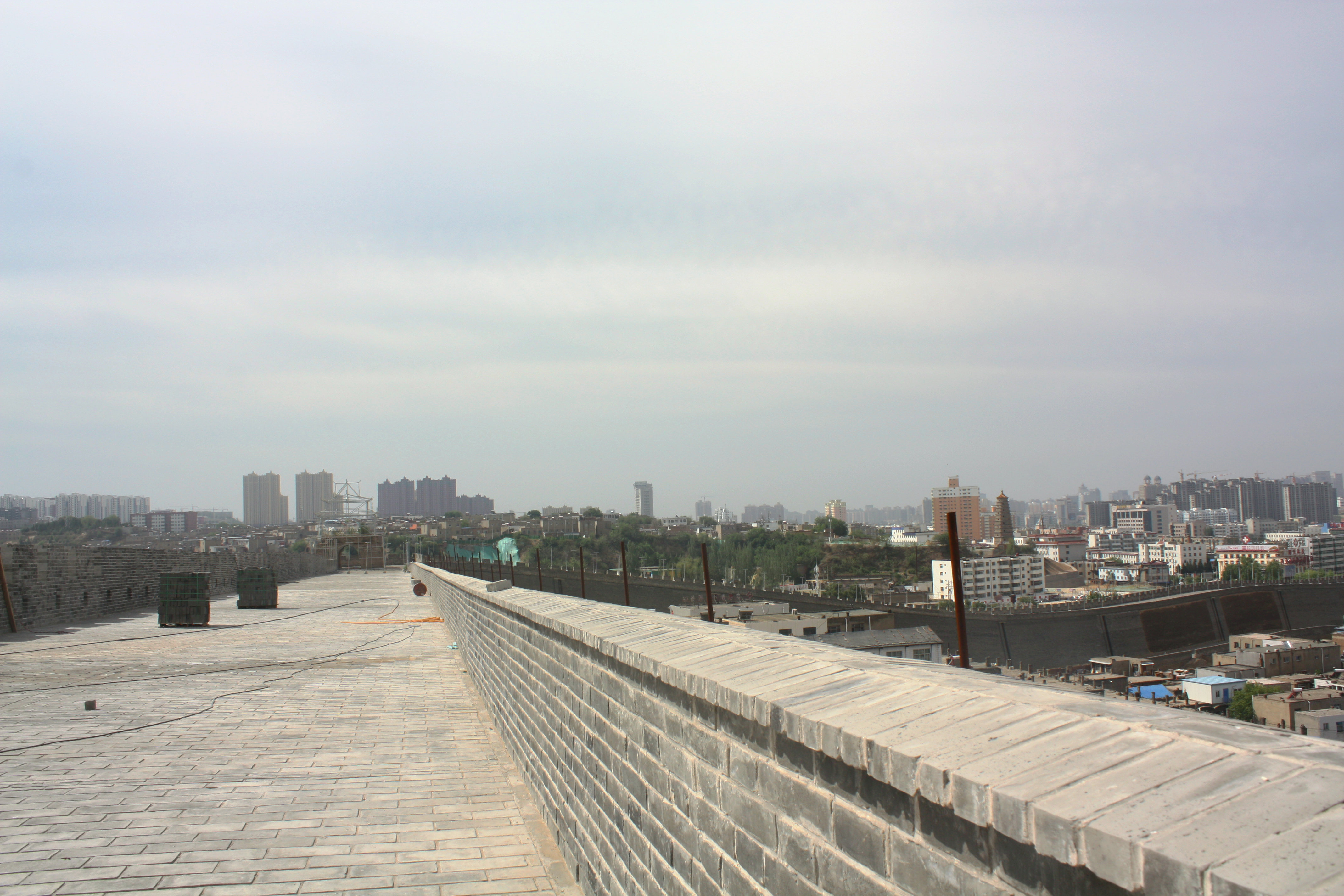 【一線】榆林衛(wèi)城東城墻搶險加固工程有序推進