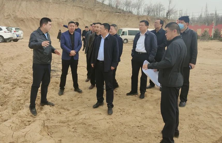 靖邊縣長孫利斌一行到東過境?；ǖ兰拔锪髦修D區(qū)PPP項目調研